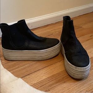Steve Madden High Top Platform Slip On Sneaker
